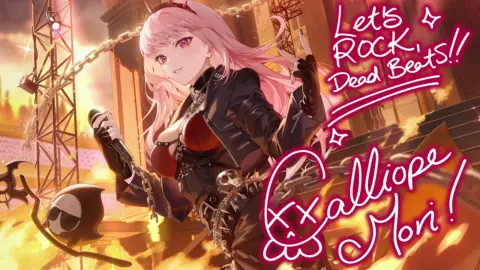森カリオペ『ビーチに刺さるReaper's Spike』のサイン付き星5カードイラスト